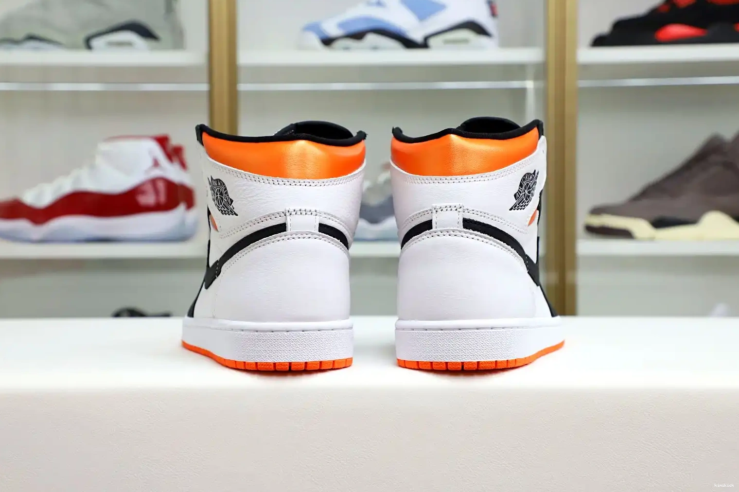 Retro Kimikick High OG Electro Air Jordan Orange' 1 0612